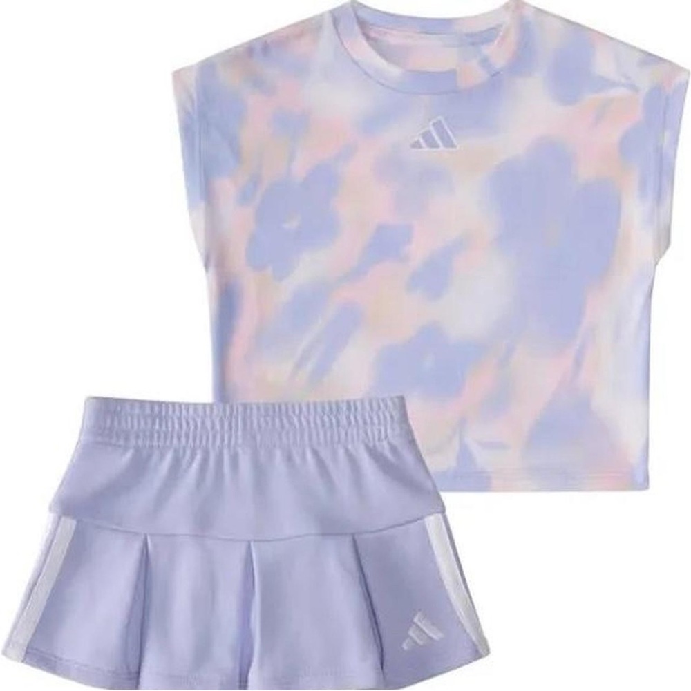 Adidas Lavender and Pink Athletic Set